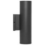 Nuvo  20 Watt - 3k/4k/5k Cct Selectable - 2 Light Medium Wall Sconce - Up And Down Installation - Black Finish - 120-277 Volt