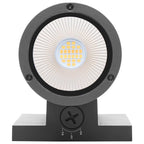 Nuvo 65-1763 Black 20 Watt - 3k/4k/5k Cct Selectable - 2 Light Medium Wall Sconce - Up And Down Installation - Black Finish - 120-277 Volt Image 7