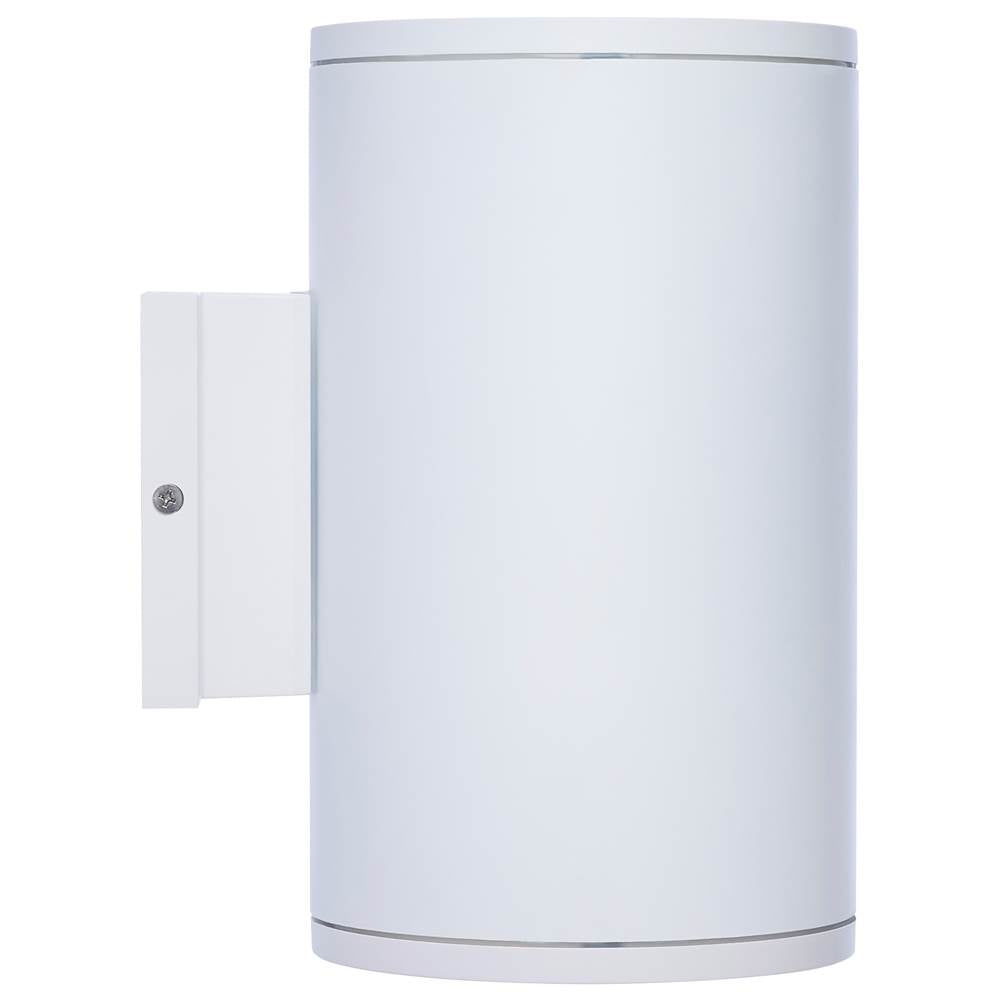 Nuvo  36 Watt - 3k/4k/5k Cct Selectable - 2 Light Large Wall Sconce - Up And Down Installation - White Finish - 120-277 Volt