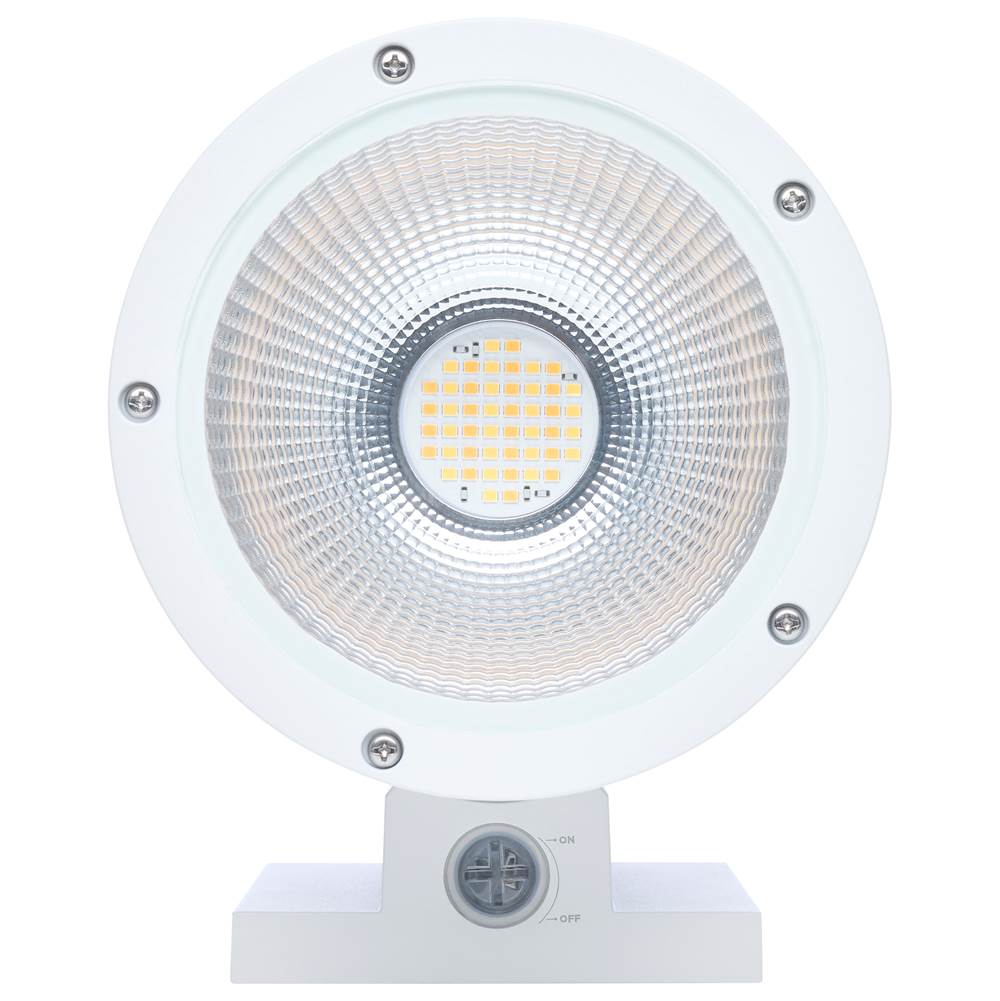 Nuvo 65-1765 White 36 Watt - 3k/4k/5k Cct Selectable - 2 Light Large Wall Sconce - Up And Down Installation - White Finish - 120-277 Volt Image 8