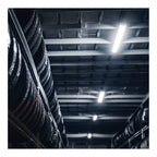 Nuvo 65-698R1 White Led 2 Ft. - Linear Strip Light - 15/20/25 Watt - 35k/40k/50k Cct Selectable - White Finish - 120-277v - Integrated Em And Sensor Image 1