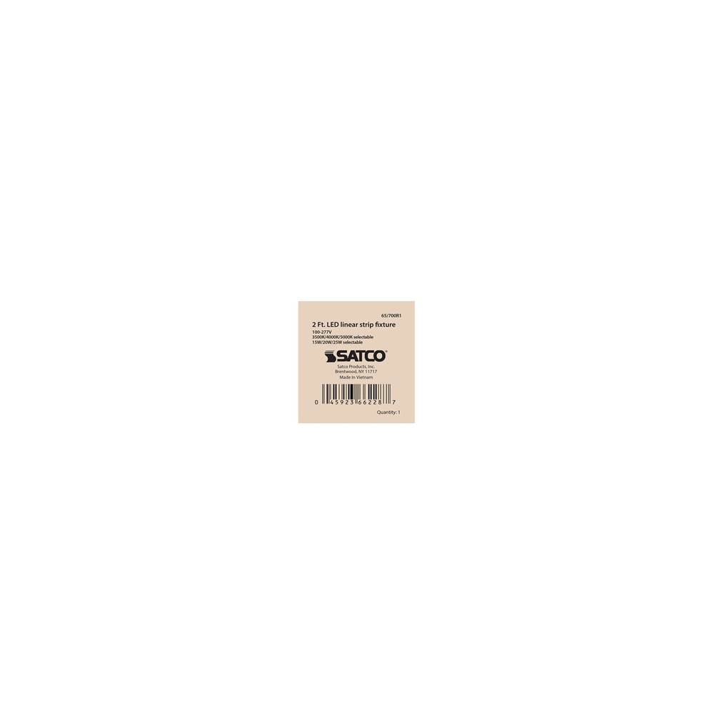 Nuvo 65-700R1 White 2' Linear Strip White Finish Image 6