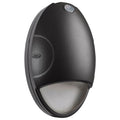 Nuvo  Led Small Em Wall Pack Black