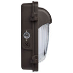 Nuvo 65-886 Bronze Led Low Profile Wall Pack - Wattage 30/45/60w And Cct 3k/4k/5k Selectable - Photocell - Emergency Battery - Bronze Finish Image 8