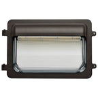 Nuvo 65-887 Bronze Led Low Profile Wall Pack - Wattage 70/85/100w And Cct 3k/4k/5k Selectable - Photocell - Emergency Battery - Bronze Finish Image 1