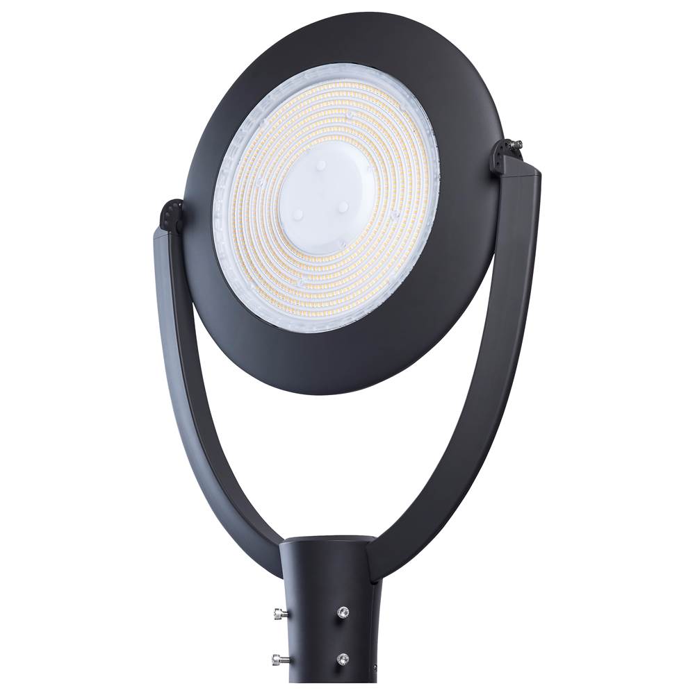 Nuvo  150/125/100 Watt - 3k/4k/5k Cct Large Led Post Top - Bronze - 120-347 Volt