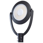 Nuvo  150/125/100 Watt - 3k/4k/5k Cct Large Led Post Top - Bronze - 120-347 Volt
