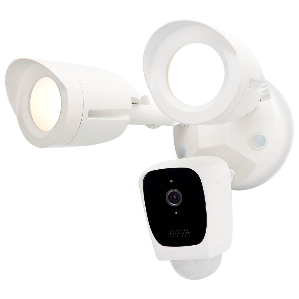 Nuvo  Bullet Sec Lgt W/ Camera - Wh