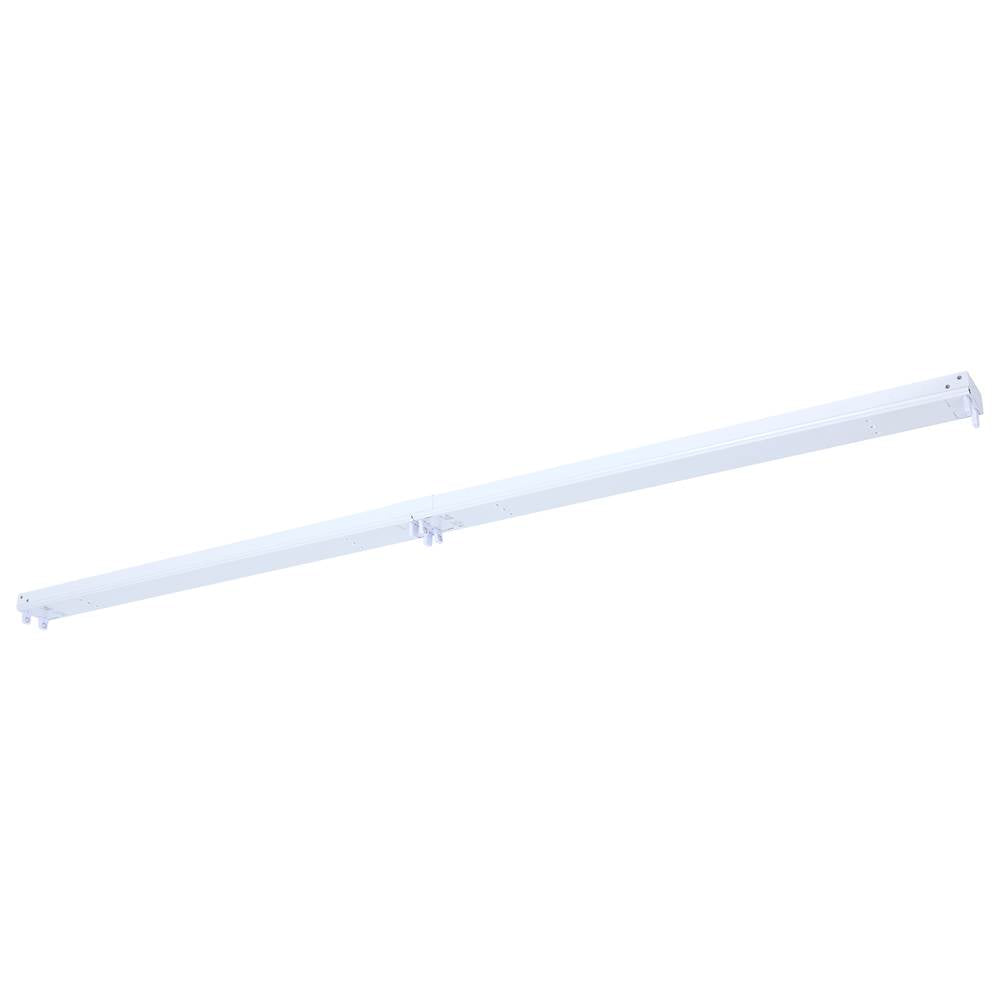 Nuvo 65-905 White 8' Quad/dual T8 Lamp Ready Fix Image 1
