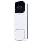 Nuvo 65-933 White Starfish - Smart Doorbell Security Camera Wired - White Doorbell With White Chime Image 1