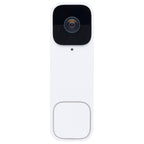 Nuvo  Starfish - Smart Doorbell Security Camera Wired - White Doorbell With White Chime