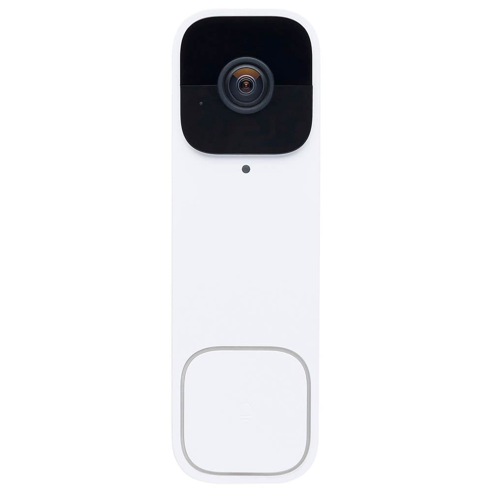 Nuvo  Starfish - Smart Doorbell Security Camera Wired - White Doorbell With White Chime