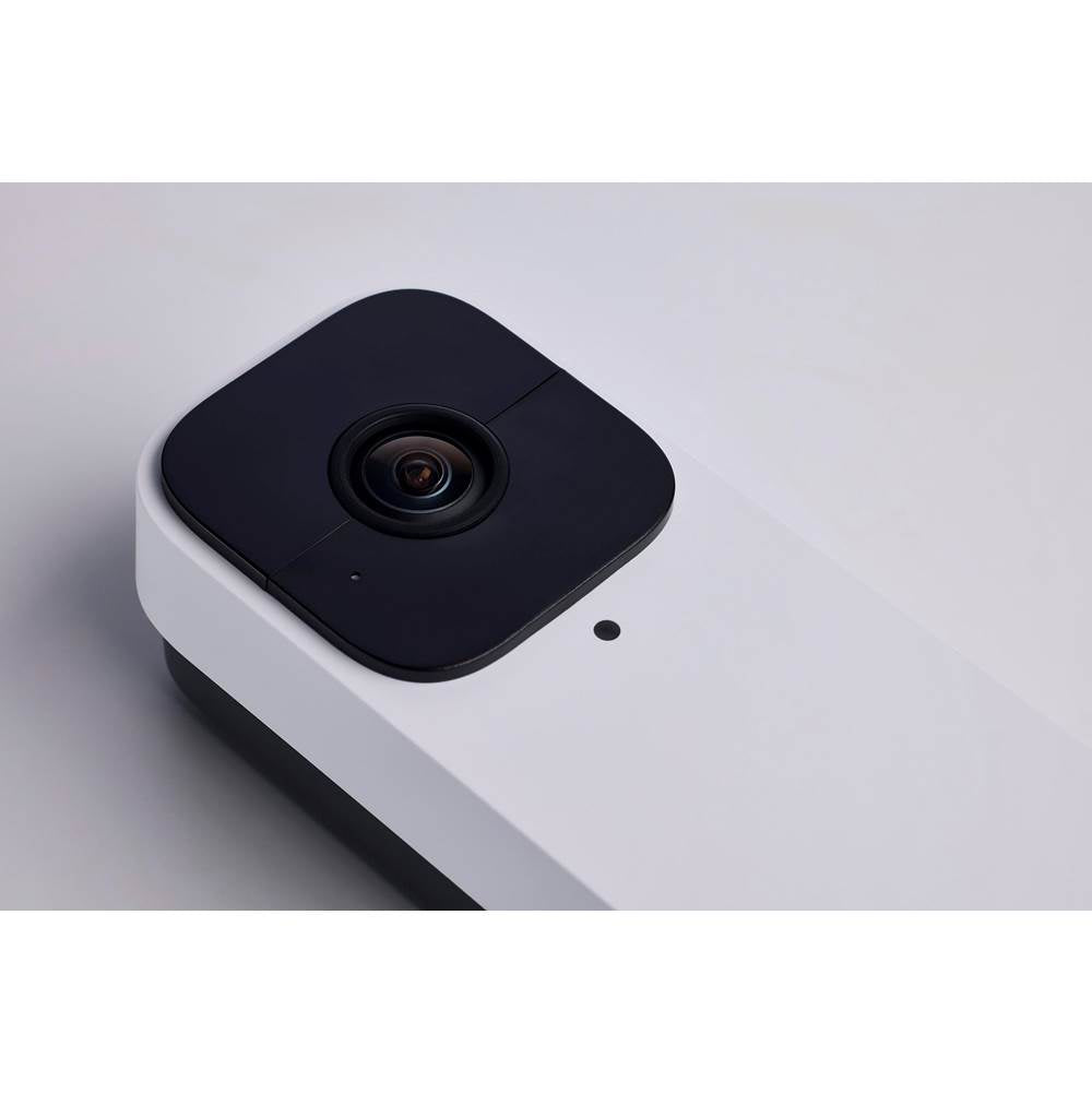 Nuvo 65-933 White Starfish - Smart Doorbell Security Camera Wired - White Doorbell With White Chime Image 3