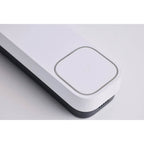 Nuvo 65-933 White Starfish - Smart Doorbell Security Camera Wired - White Doorbell With White Chime Image 2