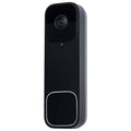 Nuvo 65-934 Black Starfish - Smart Doorbell Security Camera Wired - Black Doorbell With Black Chime Image 1