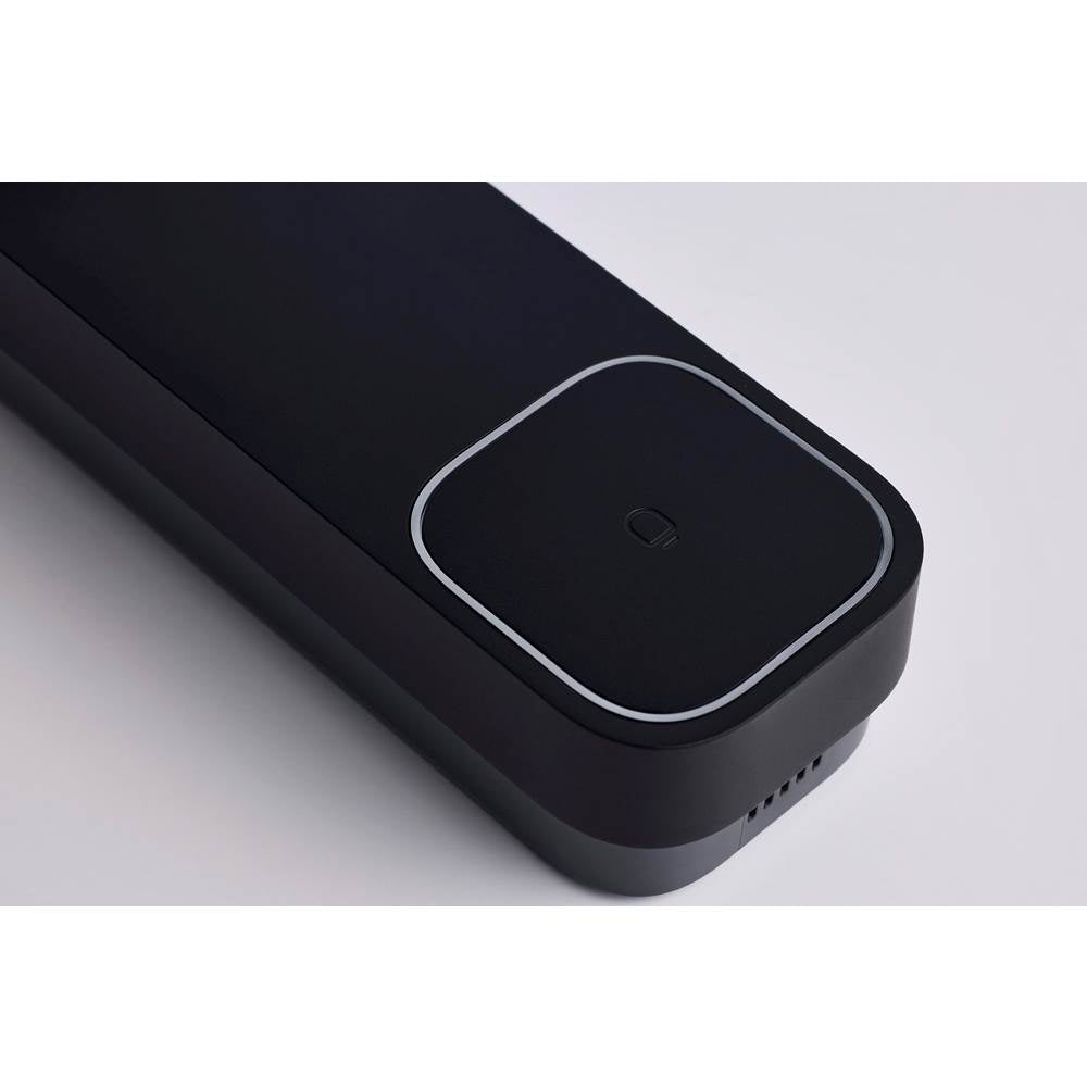 Nuvo 65-934 Black Starfish - Smart Doorbell Security Camera Wired - Black Doorbell With Black Chime Image 2