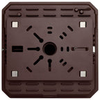 Nuvo 65-982 Bronze 8.5 Inch Led Field Selectable Canopy Fixture With Sensor - 25/30/40 Watts - 3k/4k/5k Cct - 120-277 Range Voltage Image 8