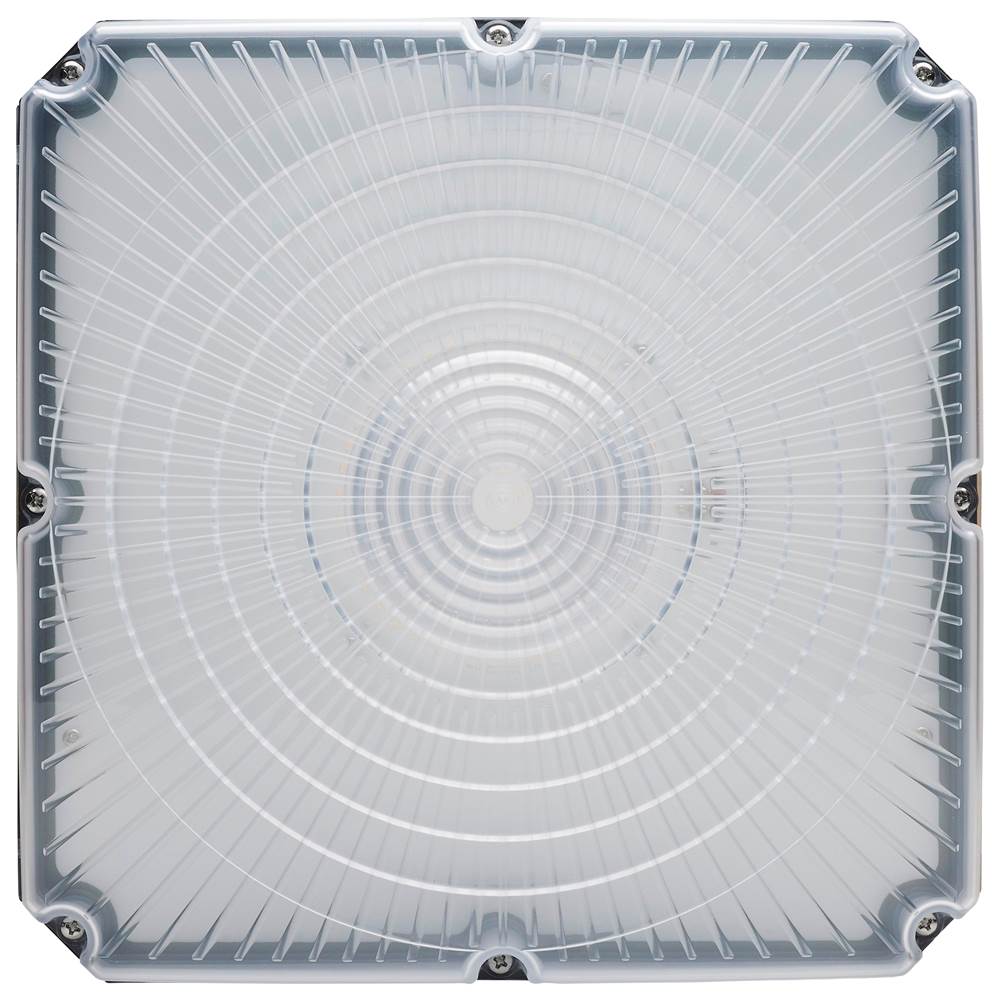 Nuvo 65-983 Bronze 10 Inch Led Field Selectable Canopy Fixture With Sensor - 45/60/70 Watts - 3k/4k/5k Cct - 120-277 Range Voltage Image 9