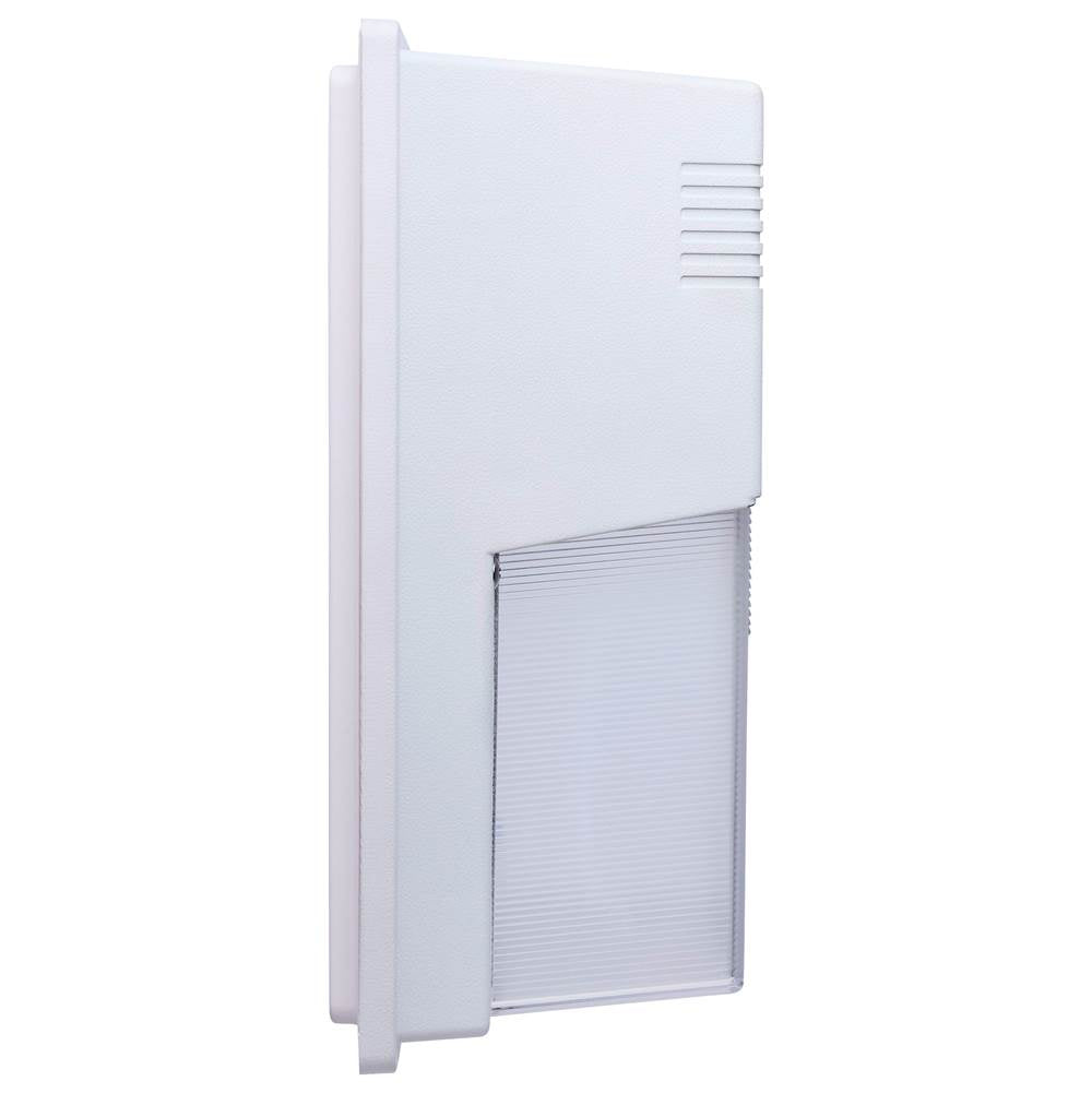 Nuvo 65-987 White Led Entryway Wall Pack - 10/15/20 Wattage Selectable - 30k/40k/50k Cct Selectable - White Finish Image 9