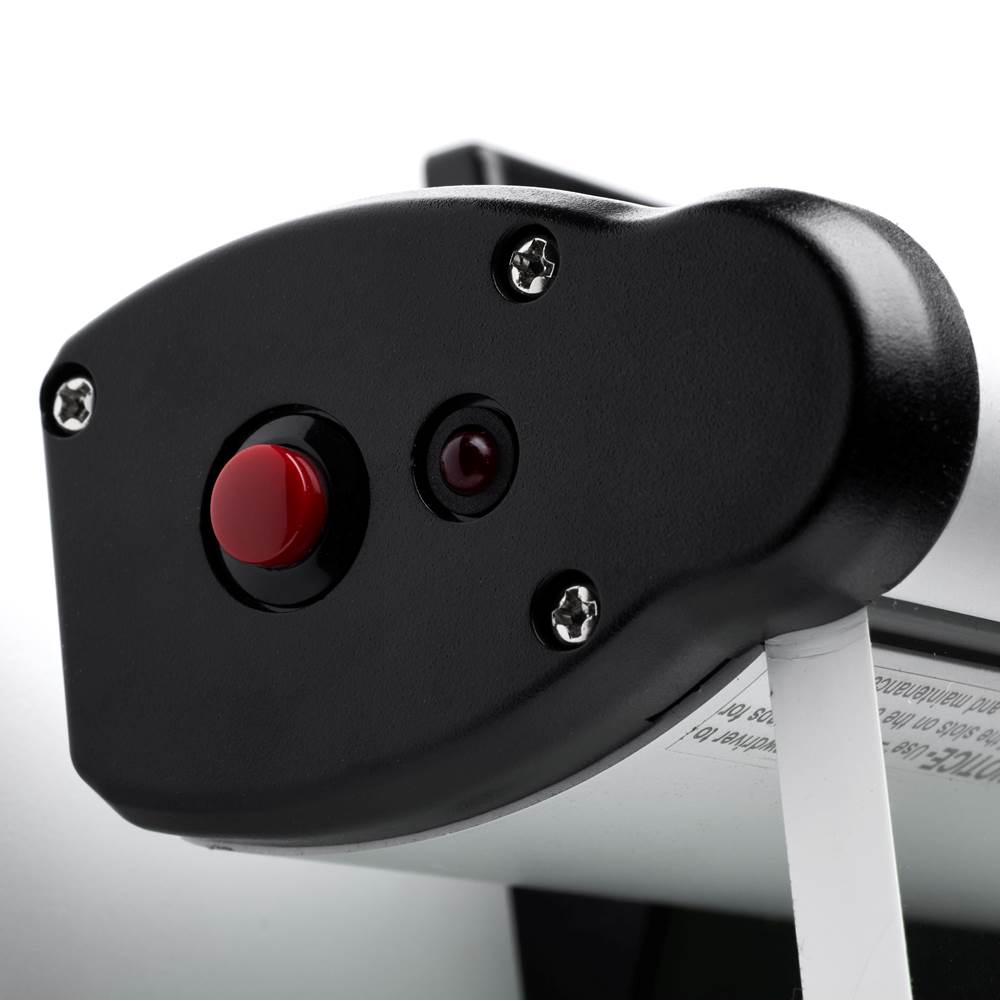 Nuvo  Red (mirror) Edge Lit Led Exit Sign, 90min Ni-cad Backup, 120/277v, Dual Face, Top/back/end Mount - Silver Finish