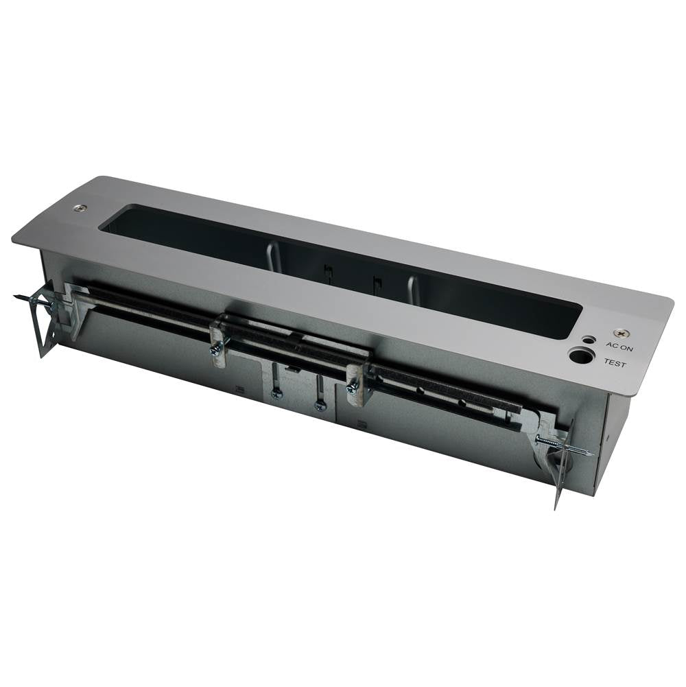 Nuvo  Green (mirror) Edge Lit Led Exit Sign - 2.94 Watts - Dual Face - 120v/277 Volt - Silver Finish