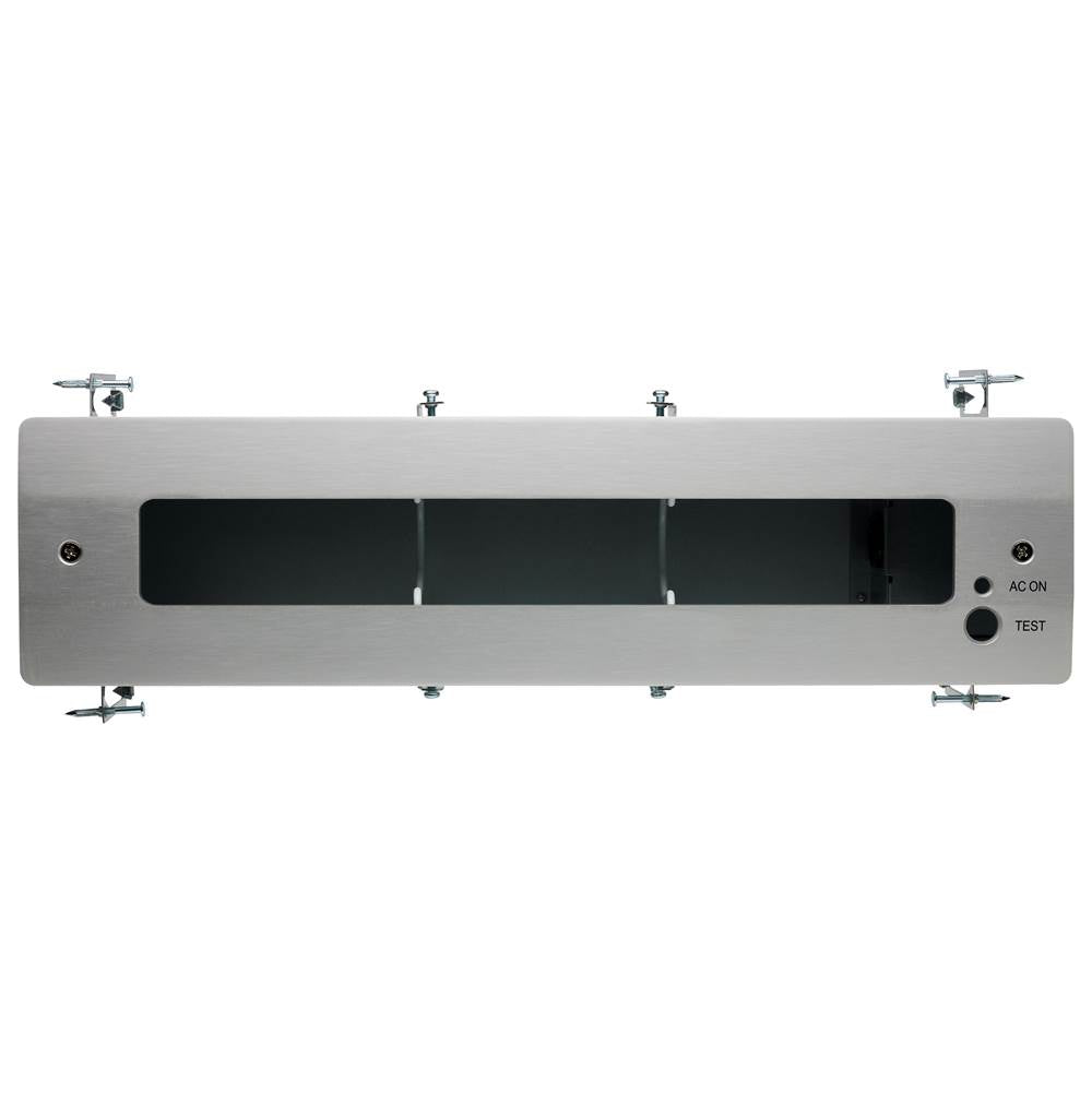 Nuvo 67-115 Silver Green (mirror) Edge Lit Led Exit Sign - 2.94 Watts - Dual Face - 120v/277 Volt - Silver Finish Image 8