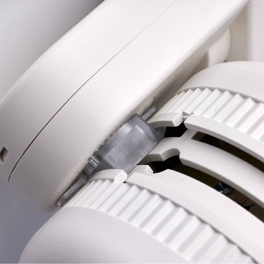Nuvo 67-122 White Combination Red Exit Sign/emergency Light, 90min Ni-cad Backup, 120/277v, Dual Head, Single/dual Face, Universal Mounting, Remote Compatible - White Finish Image 7