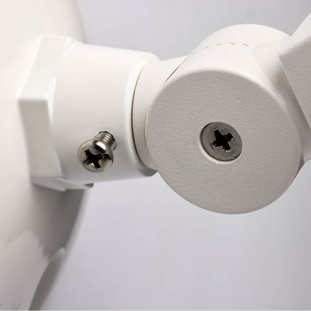 Nuvo  Remote Emergency Light, Low-voltage Backup, Single Head, White Finish, Wet Location Rated