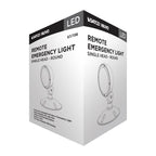 Nuvo 67-136 White Remote Emergency Light, Low-voltage Backup, Single Head, White Finish, Wet Location Rated Image 2