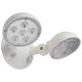 Nuvo 67-137 White Remote Emergency Light - Low-voltage Backup - Double Head, White Finish, Wet Location Rated Image 1