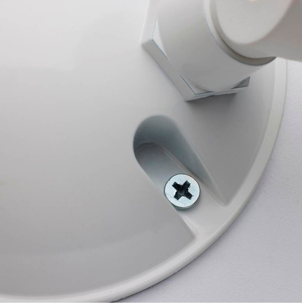 Nuvo 67-137 White Remote Emergency Light - Low-voltage Backup - Double Head, White Finish, Wet Location Rated Image 7