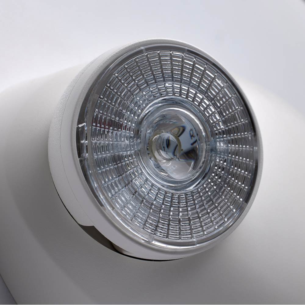 Nuvo  Emergency Light - Dual Head - 120/277 Volts - White Finish