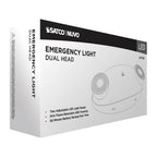 Nuvo 67-138 White Emergency Light - Dual Head - 120/277 Volts - White Finish Image 3