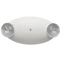 Nuvo 67-139 White Emergency Light - Dual Head - 120/277 Volts - White Finish - Remote Compatible Image 1