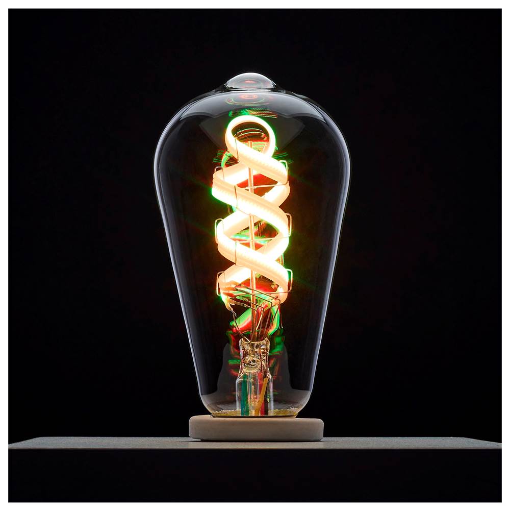 Nuvo S11240 Clear 6 Watt - St19 Led - 2700k-5000k Rgb/tunable White - Starfish Iot - Clear - Medium Base - 120 Volt Image 9