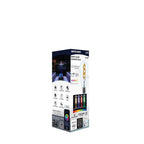 Nuvo S11240 Clear 6 Watt - St19 Led - 2700k-5000k Rgb/tunable White - Starfish Iot - Clear - Medium Base - 120 Volt Image 2