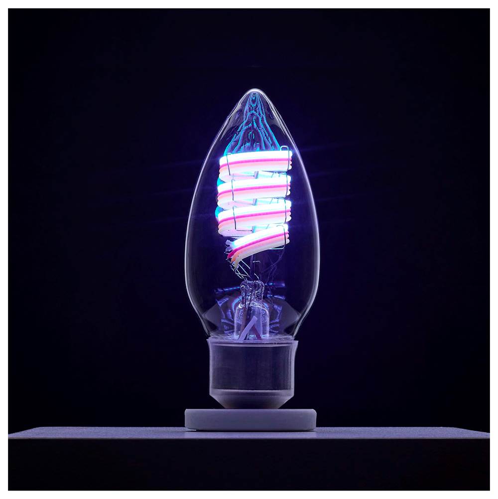 Nuvo S11242 Clear 4 Watt - B11 Led - 2700k-5000k Rgb/tunable White - Starfish Iot - Clear - Candelabra Base - 120 Volt Image 7