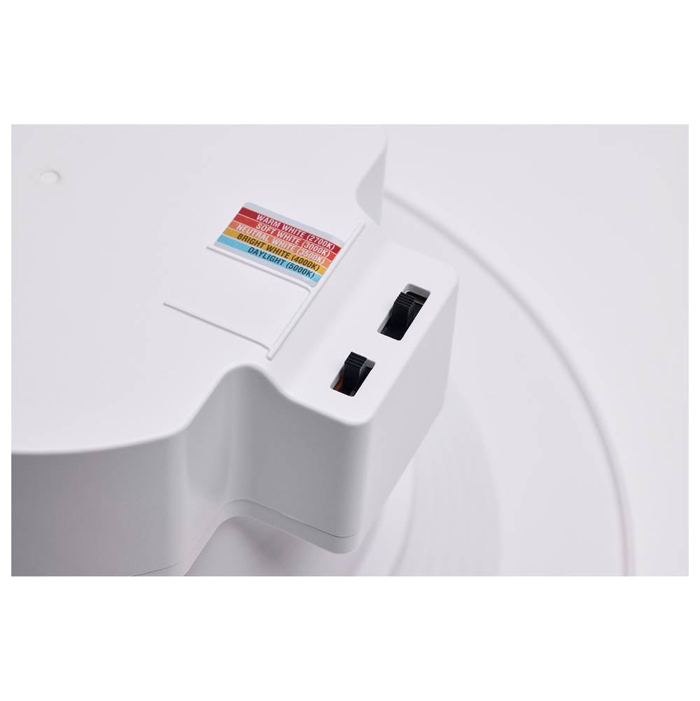 Nuvo S21601 White 18.5w Field Selectable Led 6-inch Commercial Downlight - Dual Dimming - Round - 120-347 Volt Image 8