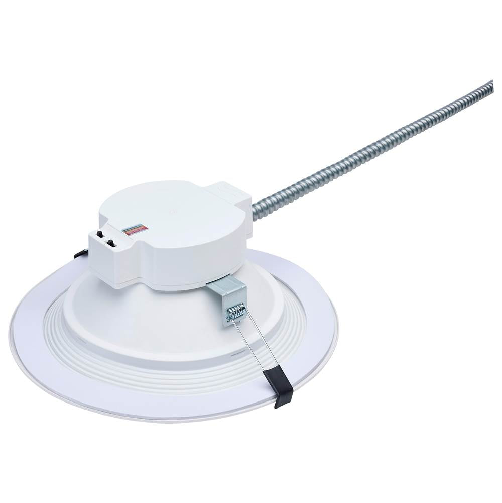 Nuvo  35w Field Selectable Led 10-inch Commercial Downlight - Dual Dimming - Round - 120-277 Volt
