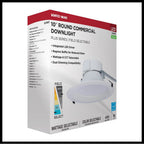 Nuvo S21603 White 35w Field Selectable Led 10-inch Commercial Downlight - Dual Dimming - Round - 120-277 Volt Image 2