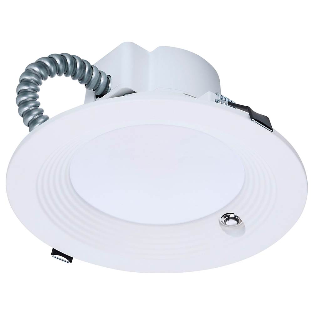 Nuvo S21605 White 20.5w Field Selectable Led 6-inch Commercial Downlight - Dual Dimming - Integrated Emergency Driver - Round - 120-347 Volt Image 5