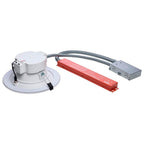 Nuvo  28w Field Selectable Led 8-inch Commercial Downlight - Dual Dimming - Integrated Emergency Driver - Round - 120-347 Volt