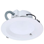 Nuvo S21606 White 28w Field Selectable Led 8-inch Commercial Downlight - Dual Dimming - Integrated Emergency Driver - Round - 120-347 Volt Image 5