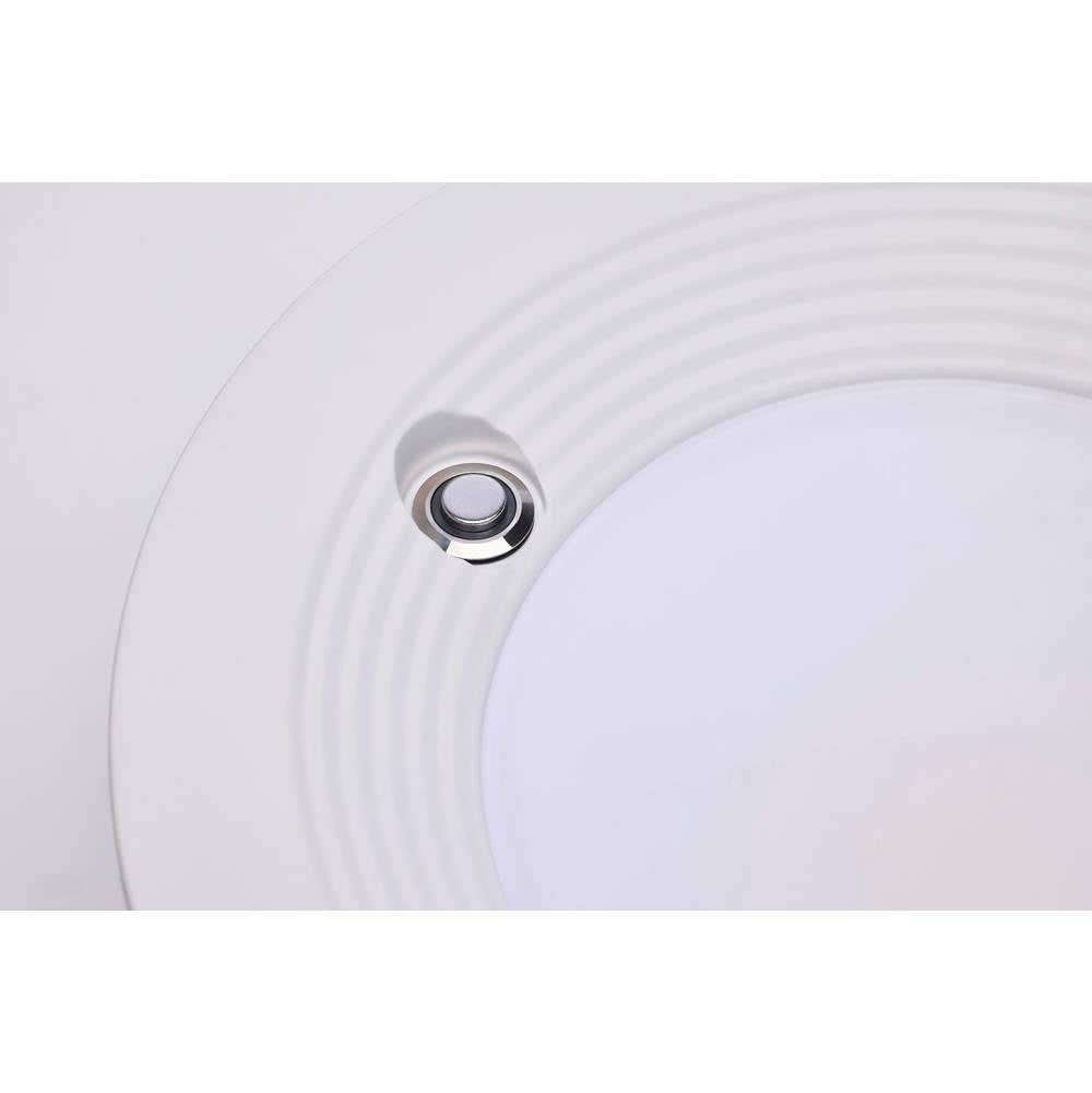 Nuvo S21606 White 28w Field Selectable Led 8-inch Commercial Downlight - Dual Dimming - Integrated Emergency Driver - Round - 120-347 Volt Image 8