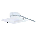 Nuvo S21610 White 25.5w Field Selectable Led 8-inch Commercial Downlight - Dual Dimming - Square - 120-347 Volt Image 1