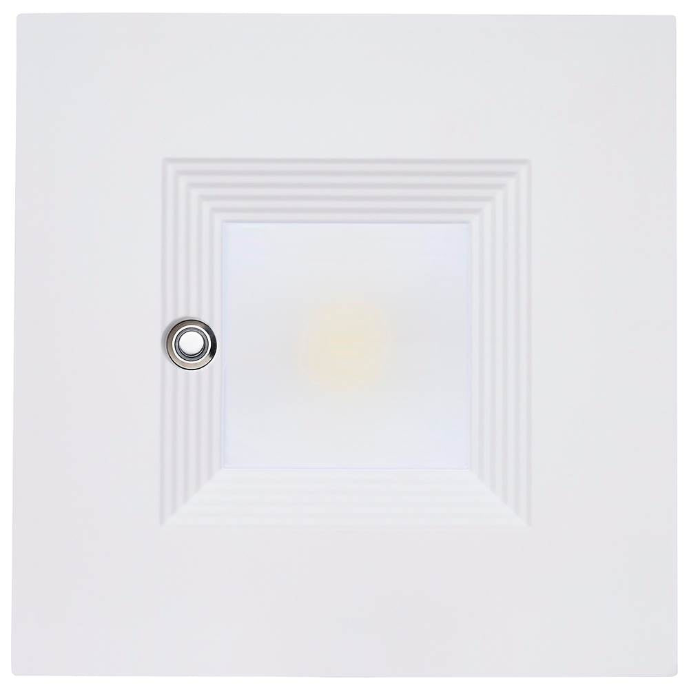 Nuvo S21613 White 20.5w Field Selectable Led 6-inch Commercial Downlight - Dual Dimming - Integrated Emergency Driver - Square - 120-347 Volt Image 9