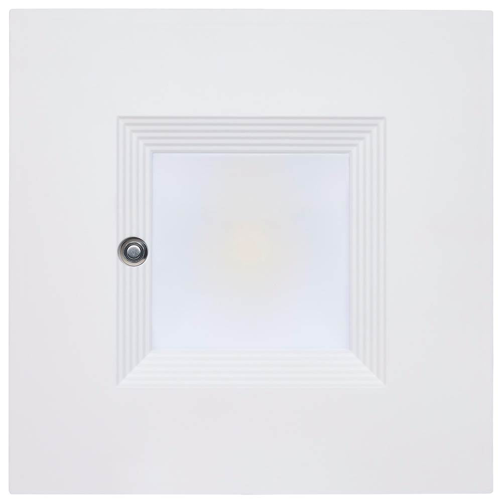 Nuvo S21614 White 28w Field Selectable Led 8-inch Commercial Downlight - Dual Dimming - Integrated Emergency Driver - Square - 120-347 Volt Image 9