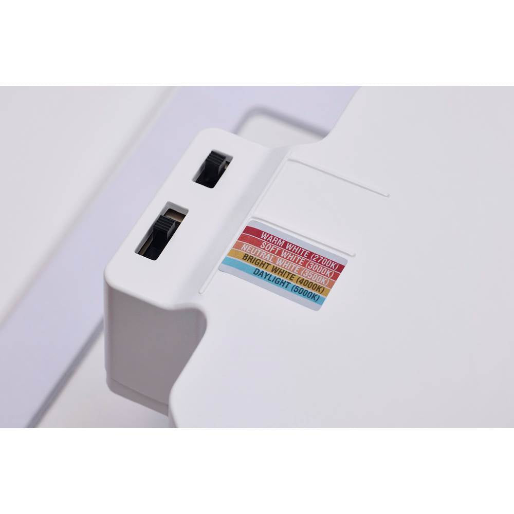 Nuvo S21615 White 38w Field Selectable Led 10-inch Commercial Downlight - Dual Dimming - Integrated Emergency Driver - Square - 120-277 Volt Image 7