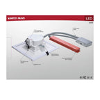 Nuvo S21615 White 38w Field Selectable Led 10-inch Commercial Downlight - Dual Dimming - Integrated Emergency Driver - Square - 120-277 Volt Image 2