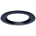 Nuvo  10 Inch Round Trim For Led Commercial Downlight - Black Finish